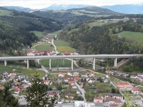 Blick auf die Gemeinde Warth, © Gemeinde Warth